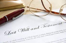 Have a Legal Will in Place to Handle your Affairs